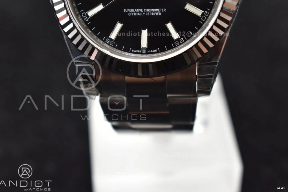VSF VS3235 1:1 Best 41 Oyster 126334 Bracelet Black 904L Dial DateJust SS Edition on 0211